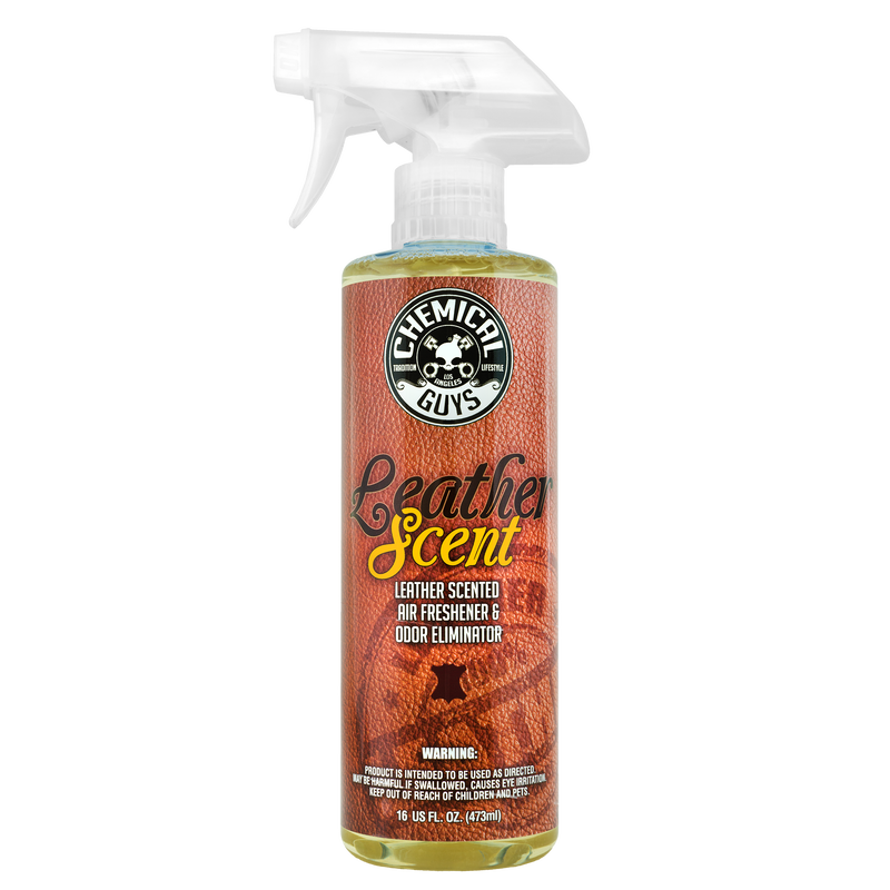 Chemical Guys Leather Scent Air Freshener &amp; Odor Eliminator - 16oz