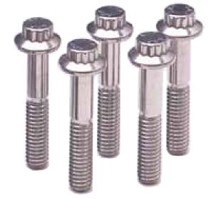 ARP 5/16 Inch -18 x 1.000 12pt SS Bolts (5/pkg)