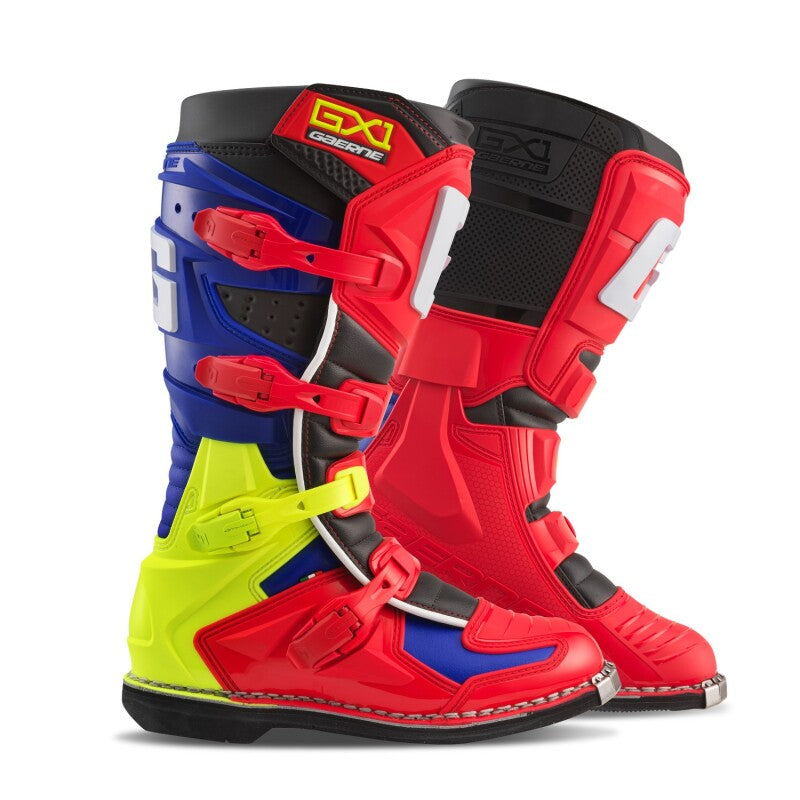 Gaerne GX1 Boot Red Multi Size - 11