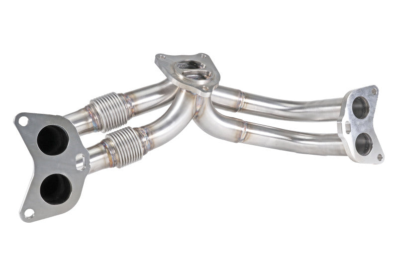 Perrin 22-24 Subaru WRX / 20-24 OBXT &amp; Legacy XT / 19-24 Ascent Equal Length Header - Brushed SS