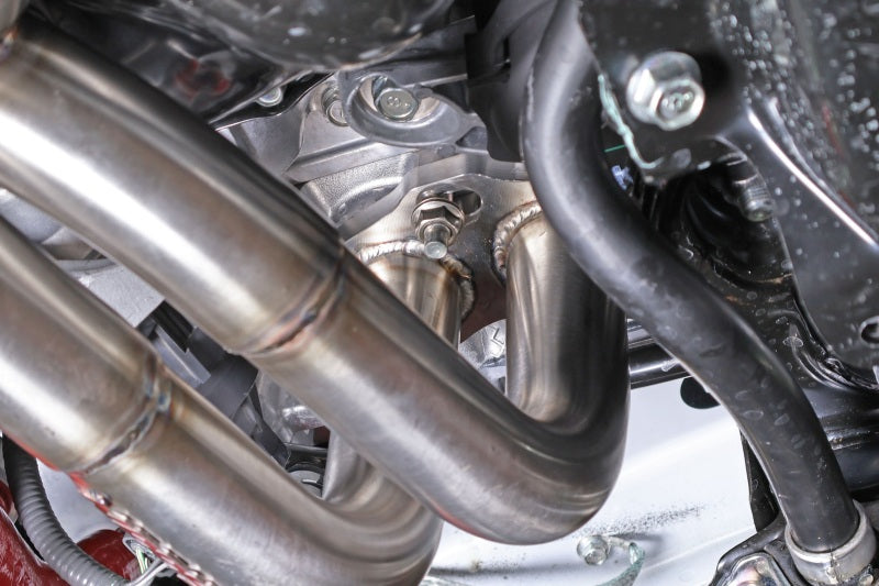 Perrin 22-24 Subaru WRX / 20-24 OBXT &amp; Legacy XT / 19-24 Ascent Equal Length Header - Brushed SS