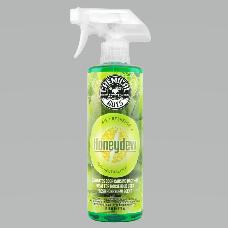 Chemical Guys Honeydew Premium Air Freshener &amp; Odor Eliminator - 16oz