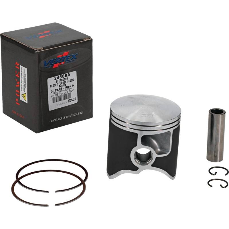 Vertex Piston 22-24 Beta RR 2T 300 300cc Cast Replica Piston Kit