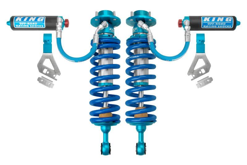 King Shocks 2022+ Toyota Tundra  Front 2.5 Dia w/ Remote Reservoir Coilover &amp; Adjuster (Pair)