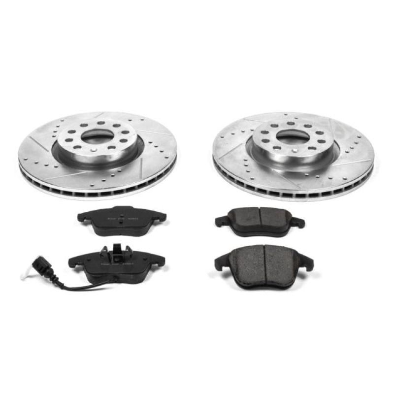 Power Stop 15-18 Audi Q3 Front Z23 Evolution Sport Brake Kit