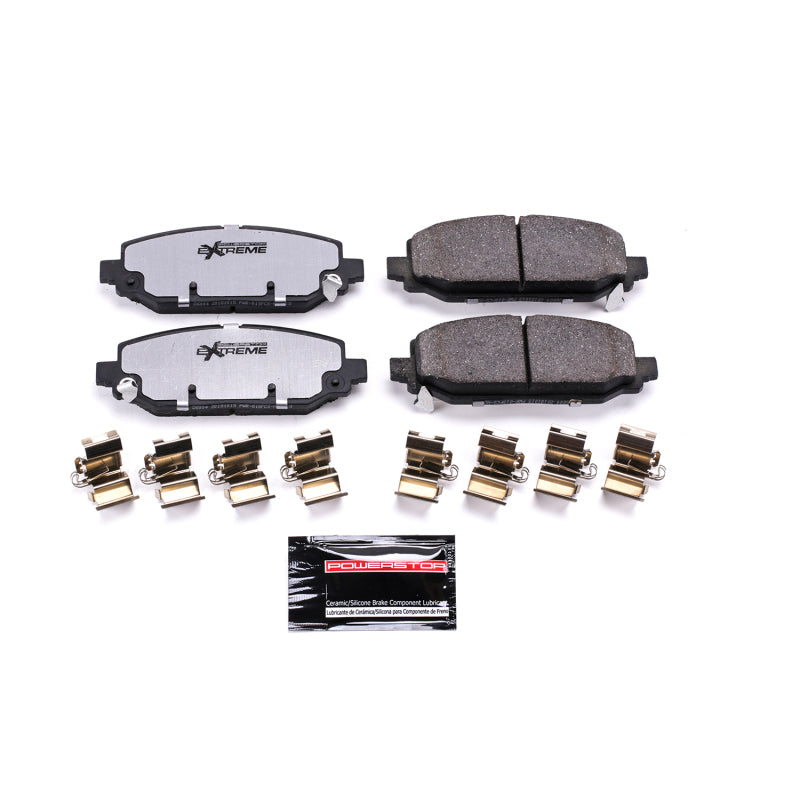 Power Stop 18-19 Jeep Wrangler Rear Z36 Truck &amp; Tow Brake Pads w/Hardware