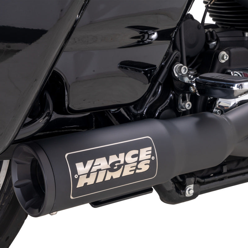 Vance &amp; Hines HD HD Touring 17-22 HO 2-1 Black Full System Exhaust