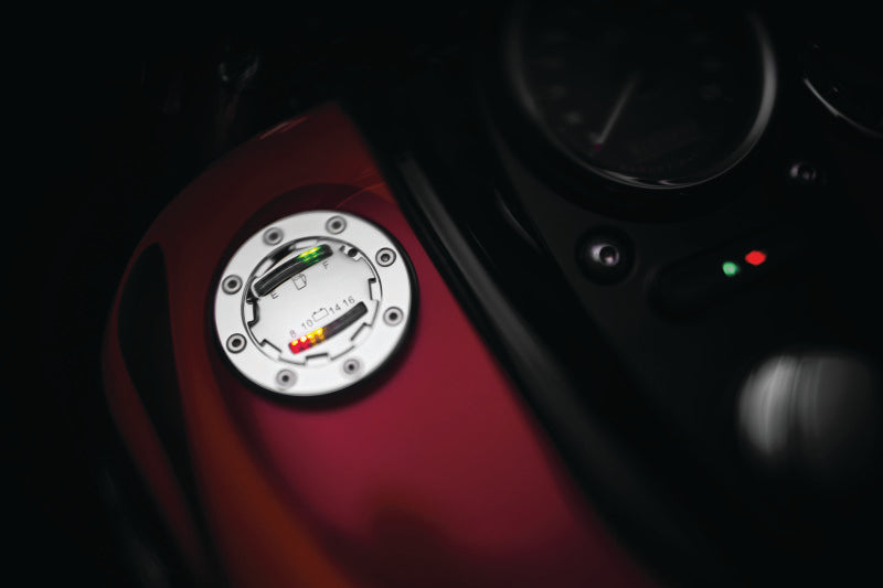 Kuryakyn Informer LED Fuel &amp; Battery Gauge Chrome