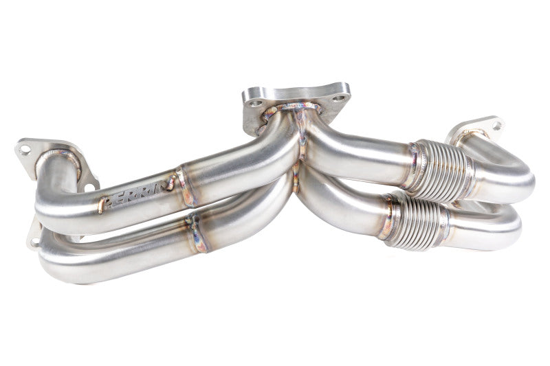 Perrin 22-24 Subaru WRX / 20-24 OBXT &amp; Legacy XT / 19-24 Ascent Equal Length Header - Brushed SS