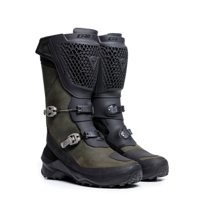 Dainese Seeker Gore-Tex Boots Black/Army-Green Size - 45