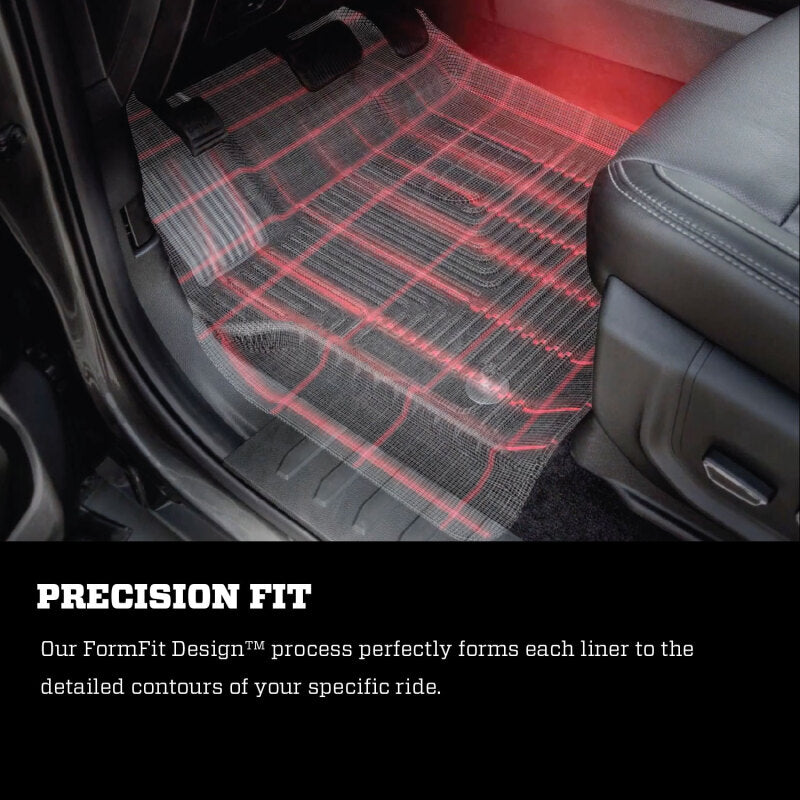 Husky Liners 23-24 Toyota Sequoia WeatherBeater Front &amp; Second Row Floor Liners - Black