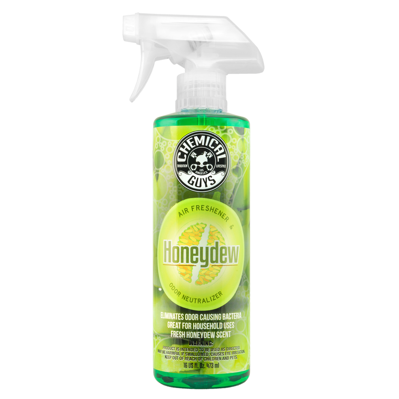 Chemical Guys Honeydew Premium Air Freshener &amp; Odor Eliminator - 16oz