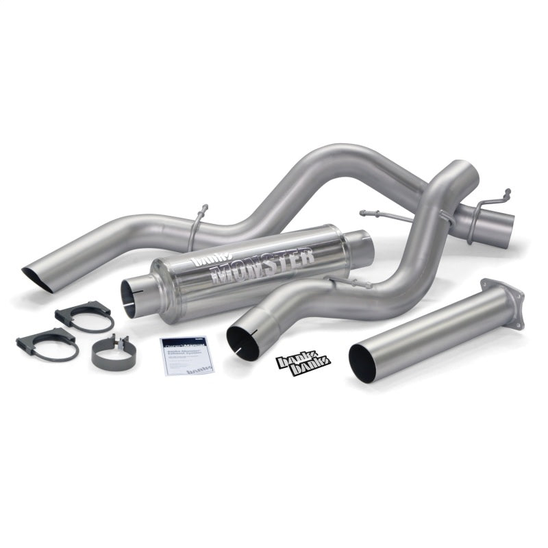 Banks Power 01-05 Chev 6.6L Ec/CCSB Monster Sport Exhaust System