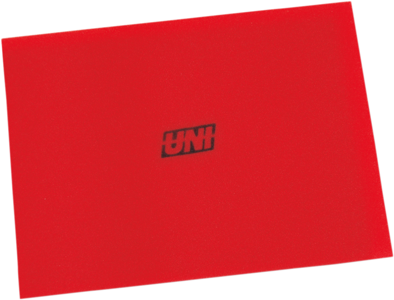 Uni FIlter Red 12in x 16in x 3/8in 40 PPI Foam Sheets