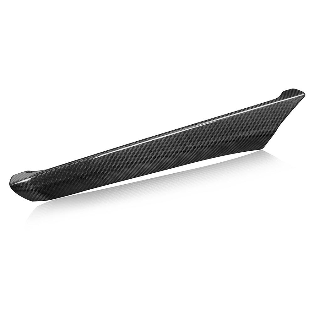 20+ Corvette C8 Platinum Series Dry Carbon Fiber Center Console Passenger Side Upper Trim Cover w/ Gloss Finish by CPG