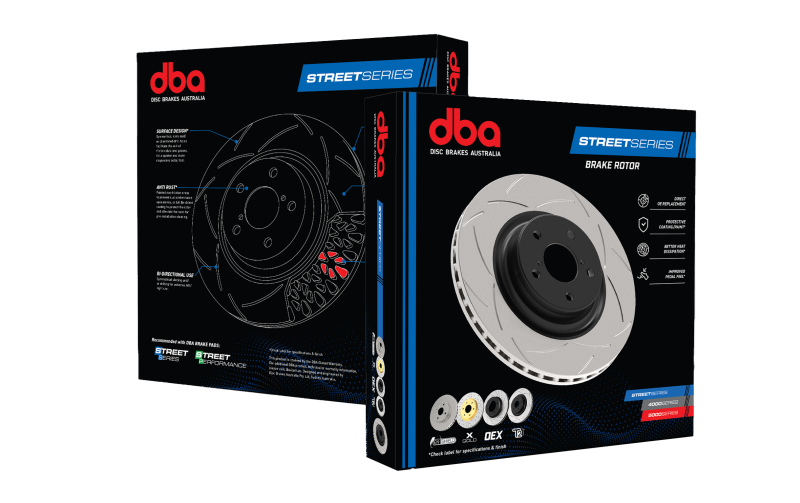 DBA 12+ Subaru/Scion BRZ/FR-S Limited&Premium (US Spec)/ 08-13 WRX Front Slotted Street Series Rotor