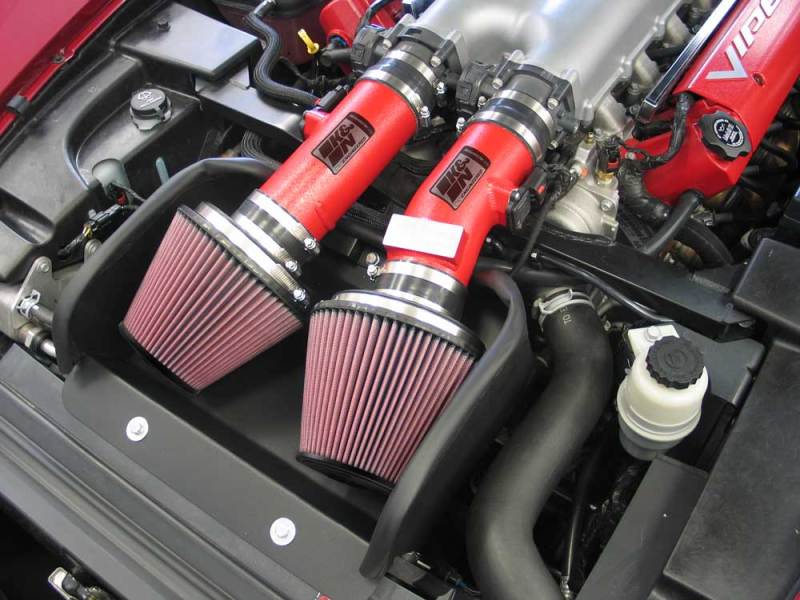 K&amp;N 08 Dodge Viper 8.4L-V10 Red Typhoon Short Ram Intake