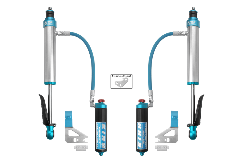 King Shocks 2022+ Toyota Tundra Rear 2.5 Dia Remote Reservoir Coilover &amp; Adjuster (Pair)