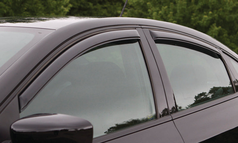AVS 03-07 Honda Accord Ventvisor In-Channel Front &amp; Rear Window Deflectors 4pc - Smoke