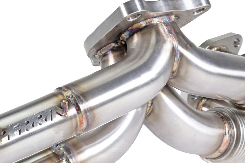 Perrin 22-24 Subaru WRX / 20-24 OBXT &amp; Legacy XT / 19-24 Ascent Equal Length Header - Brushed SS