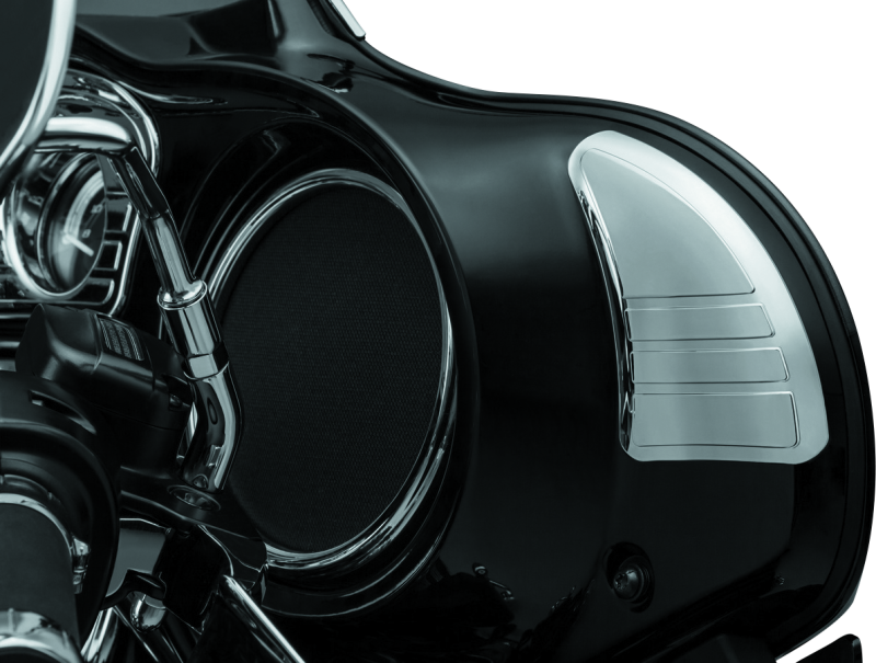 Kuryakyn Tri-Line Inner Fairing Cover Plates Chrome