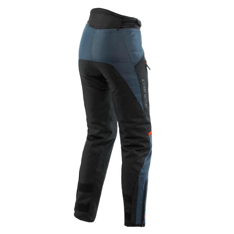 Dainese Tempest 3 Lady D-Dry Pants Ebony/Black/Lava-Red Size - 42