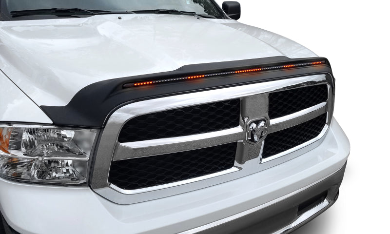 AVS 19-22 RAM 1500 Classic / 09-18 Dodge RAM 1500 (Excl. Sport/Rebel) Aeroskin Lightshield Pro - Blk