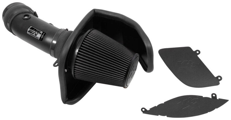 K&amp;N 17-23 Dodge Charger/Challenger Hellcat SC 6.2L V8 DRYFLOW Performance Air Intake System