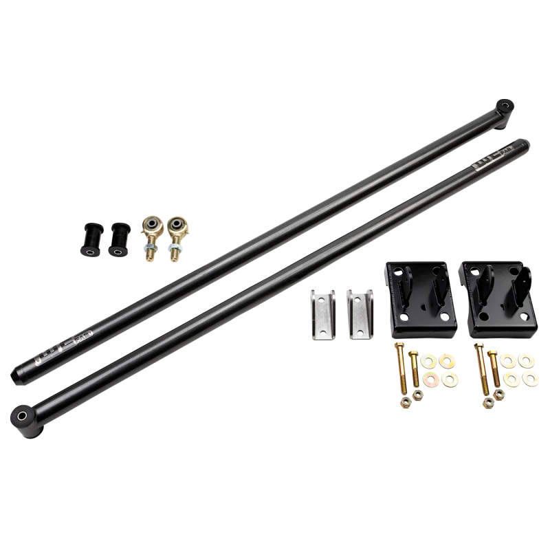 Wehrli 11-19 Duramax RCLB/CCSB/ECSB 60in Traction Bar Kit - Gloss Black