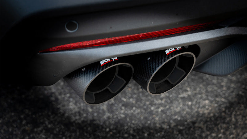 Borla 2024 Ford Mustang GT 5.0L V8 3 in ATAK Catback Non-Active Exhaust- Carbon Fiber Quad Tip