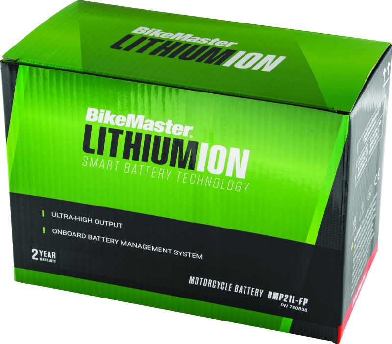 BikeMaster Lithium Ion 2.0 Battery - BMP21L-FP