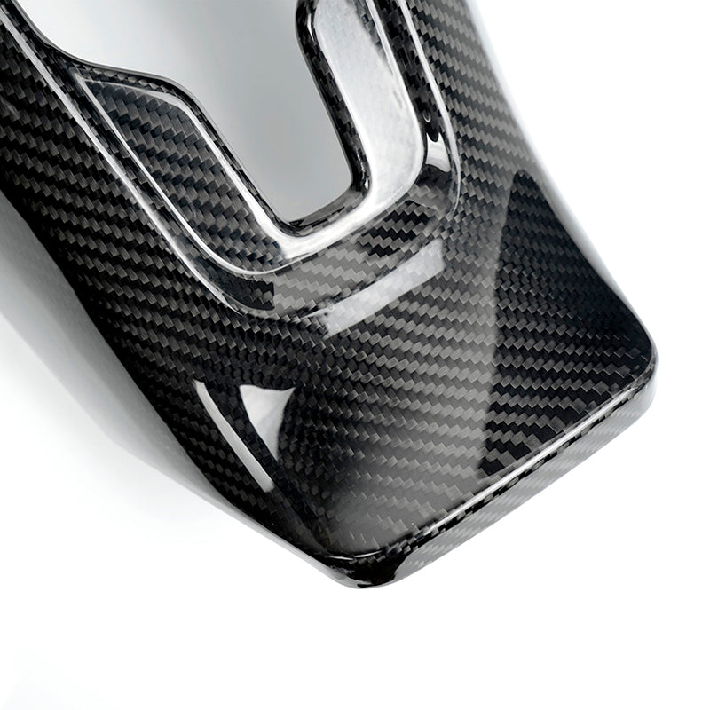 20+ Corvette C8 Platinum Series Dry Carbon Fiber Rear Waterfall Trim Cover w/ Gloss Finish by CPG