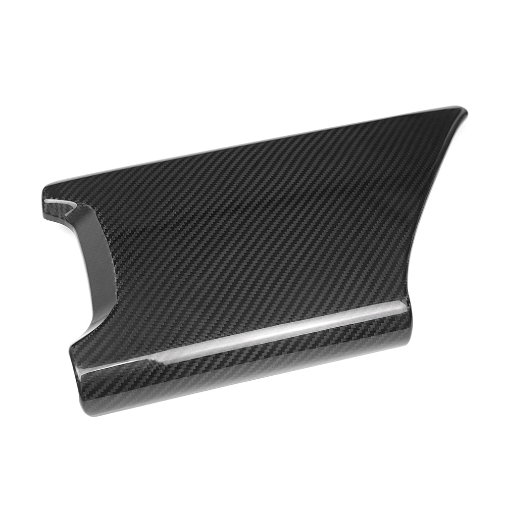 20+ Corvette C8 Platinum Series Dry Carbon Fiber Center Storage Cap Cover w/ Gloss Finish by CPG