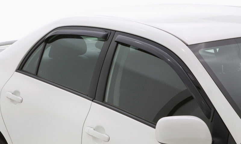 AVS 13-18 Nissan Altima Ventvisor In-Channel Front &amp; Rear Window Deflectors 4pc - Smoke