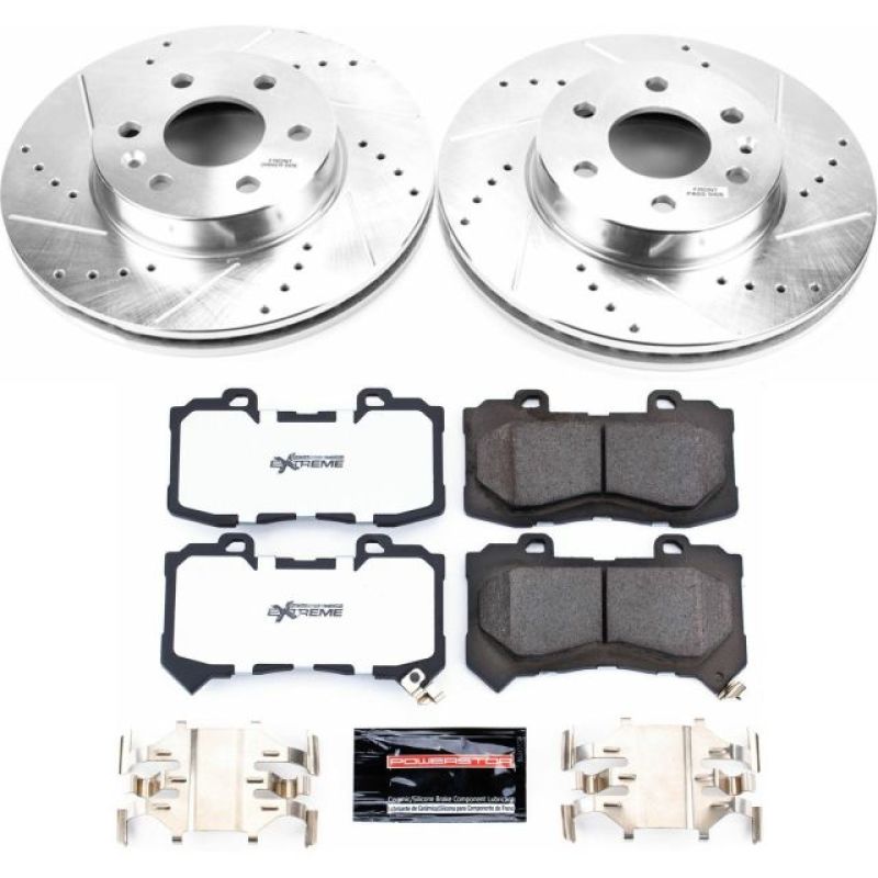 Power Stop 15-18 Chevrolet Colorado Front Z36 Truck &amp; Tow Brake Kit