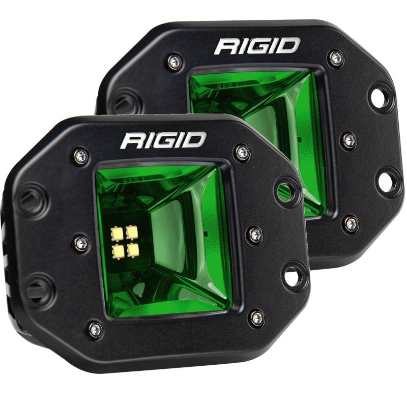 Rigid Industries Radiance+ Scene RGBW Flush Mount - Pair