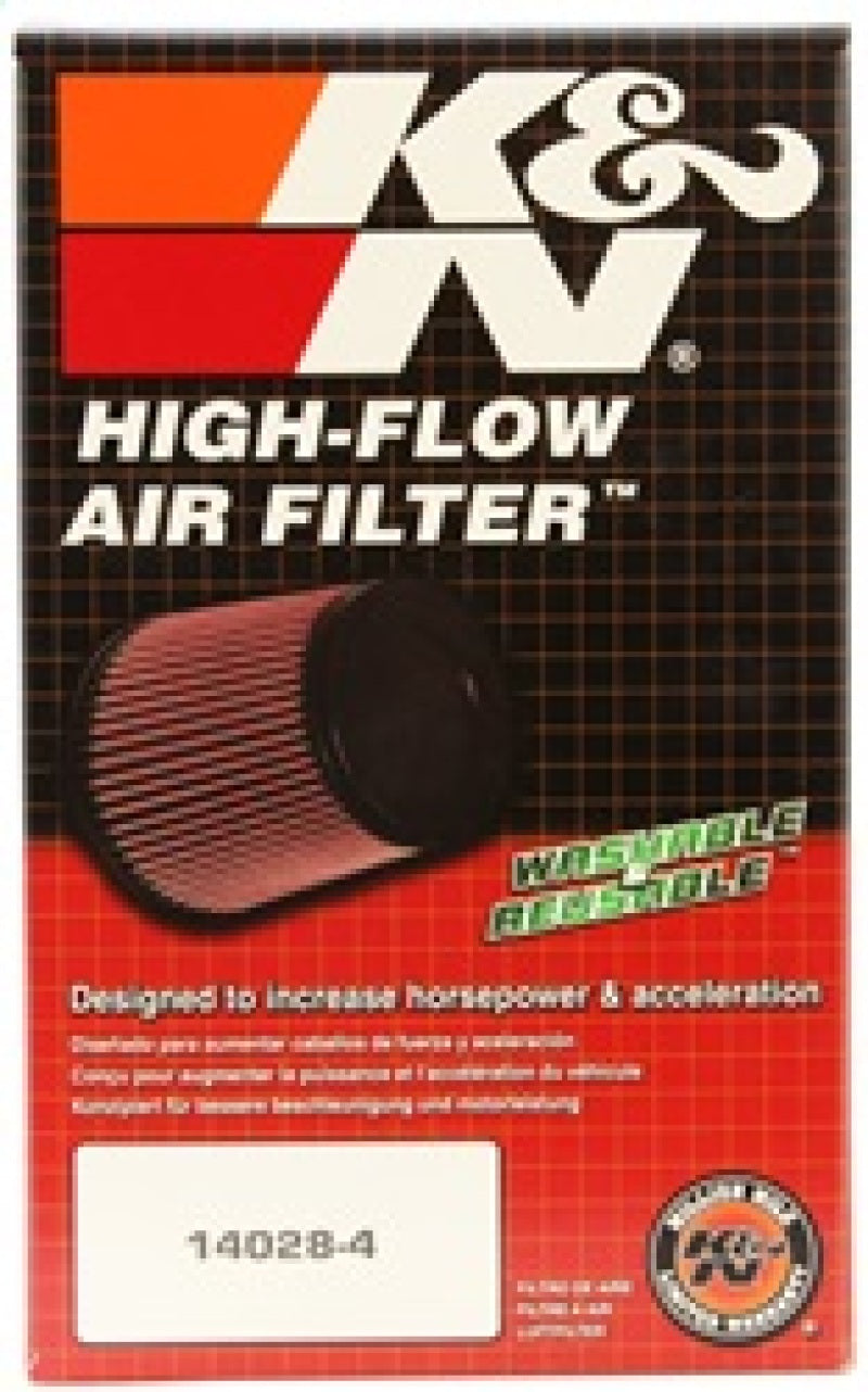 K&amp;N Oval Air Filter - 8-7/8in L 5-1/4in W 3-1/4in H