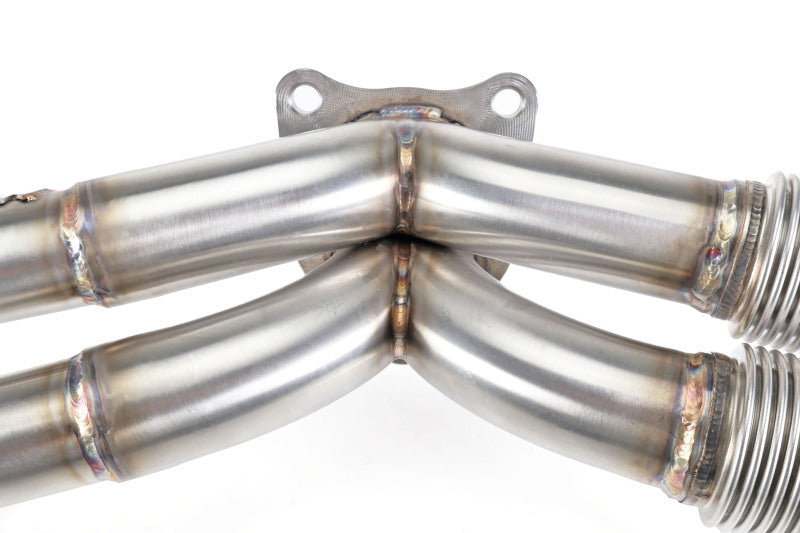 Perrin 22-24 Subaru WRX / 20-24 OBXT &amp; Legacy XT / 19-24 Ascent Equal Length Header - Brushed SS