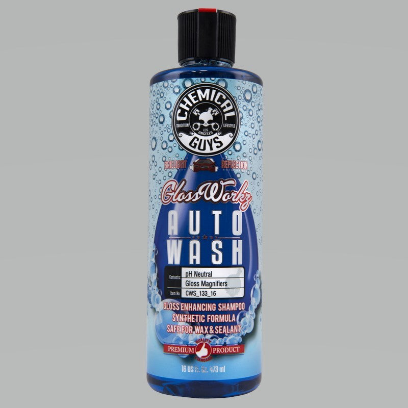 Chemical Guys Glossworkz Gloss Booster &amp; Paintwork Cleanser Shampoo - 16oz