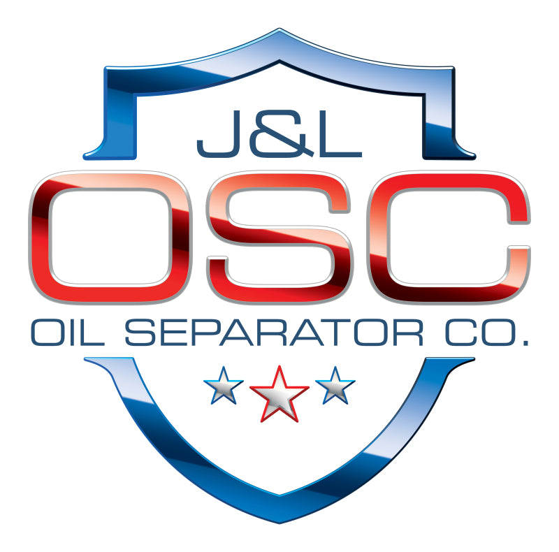 J&amp;amp;L 19-23 Chevy Silverado/GMC Sierra 1500 2.7L Passenger Side Oil Separator 3.0 - Clear Anodized