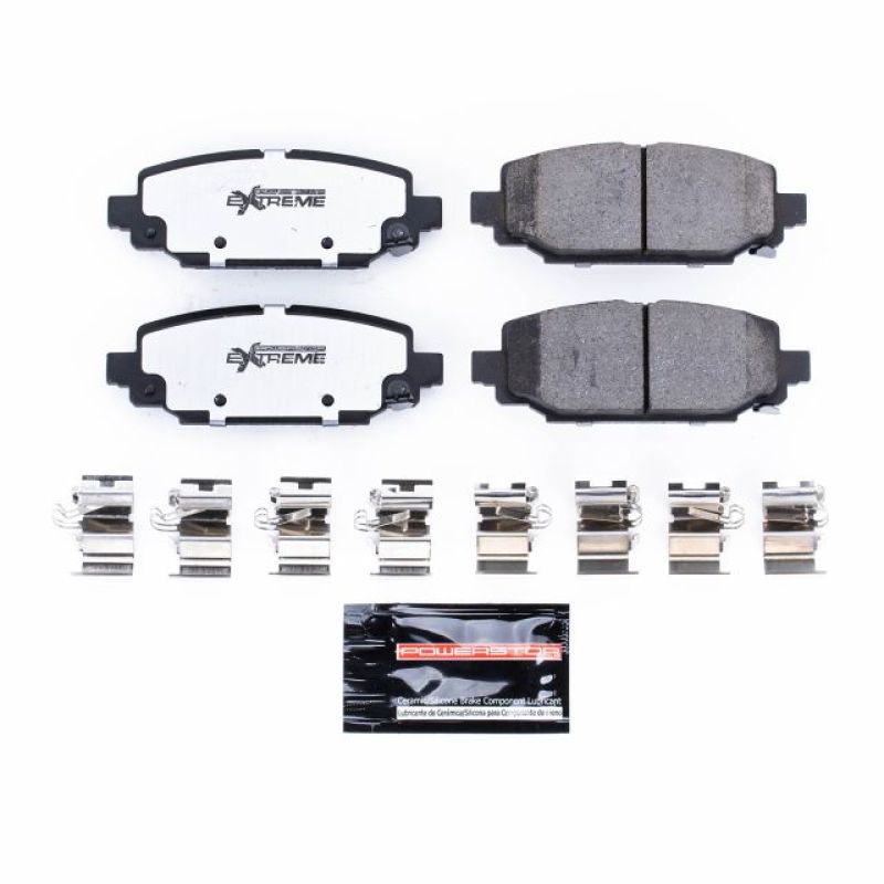 Power Stop 18-19 Jeep Wrangler Rear Z36 Truck &amp; Tow Brake Pads w/Hardware