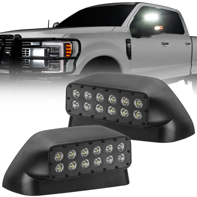 ORACLE Lighting 17-22 Ford Super Duty LED Off-Road Side Mirror Ditch Lights