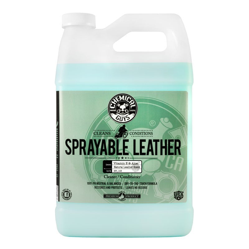 Chemical Guys Sprayable Leather Cleaner &amp; Conditioner In One - 1 Gallon