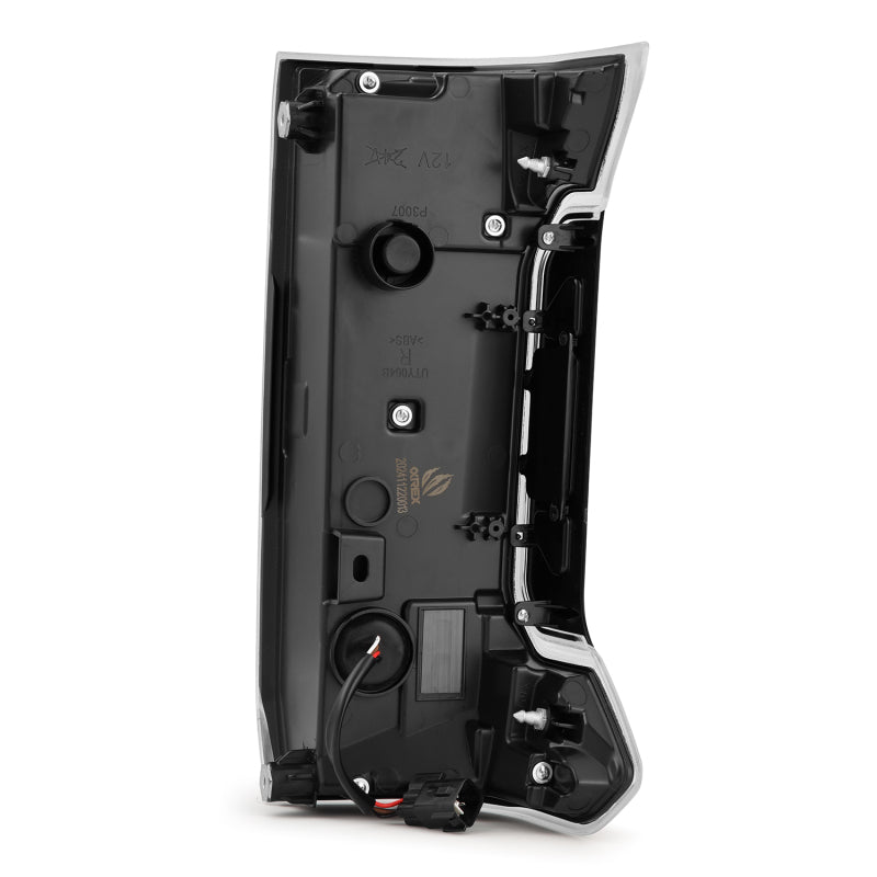 AlphaRex 24-25 Toyota Tacoma NOVA-Series LED Prismatic Tail Lights - Alpha-Black