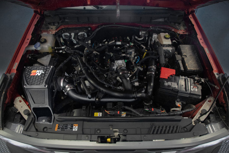 K&amp;N 21-23 Ford Bronco 2.7L V6 F/I Dryflow Performance Air Intake System