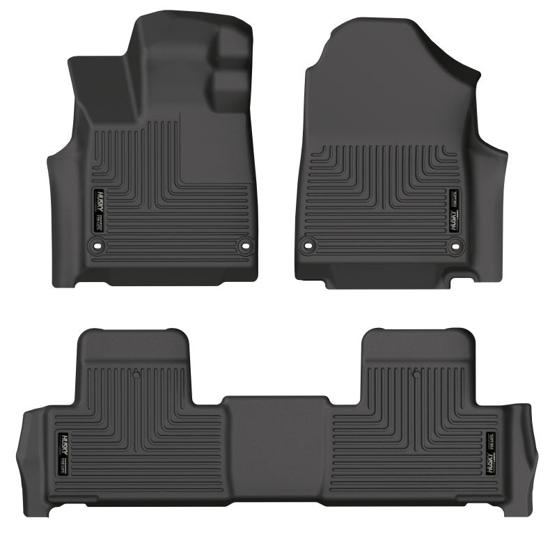 Husky Liners 2022 Acura MDX Weatherbeater Black Front &amp; 2nd Seat Floor Liners