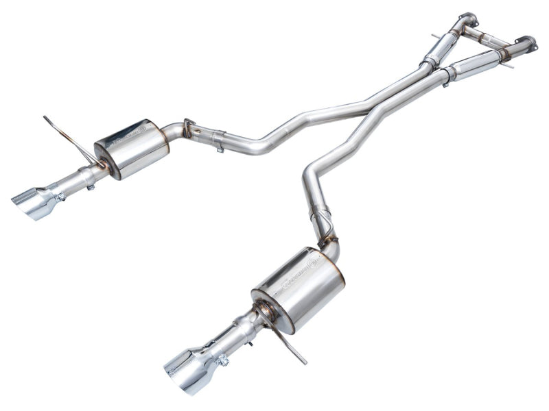 AWE Tuning 18-23 Dodge Durango SRT &amp; Hellcat Touring Edition Exhaust - Chrome Silver Tips