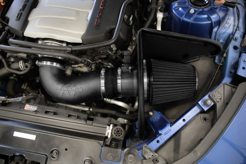 K&amp;N 16-23 Chevrolet Camaro SS 6.2L V8 F/I Dryflow Performance Air Intake System