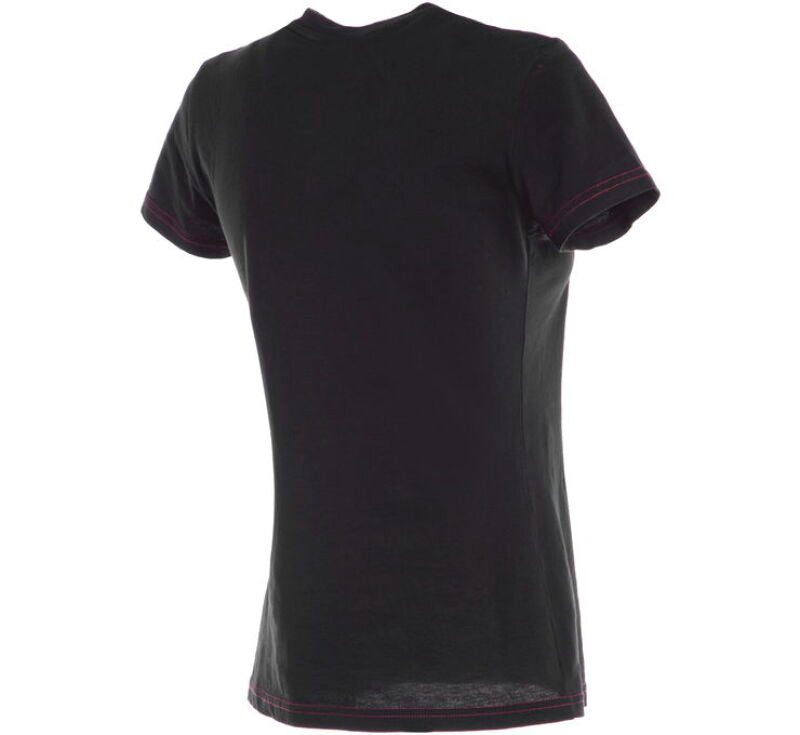 Dainese T-Shirt Speed Demon Lady Black/Red - Small