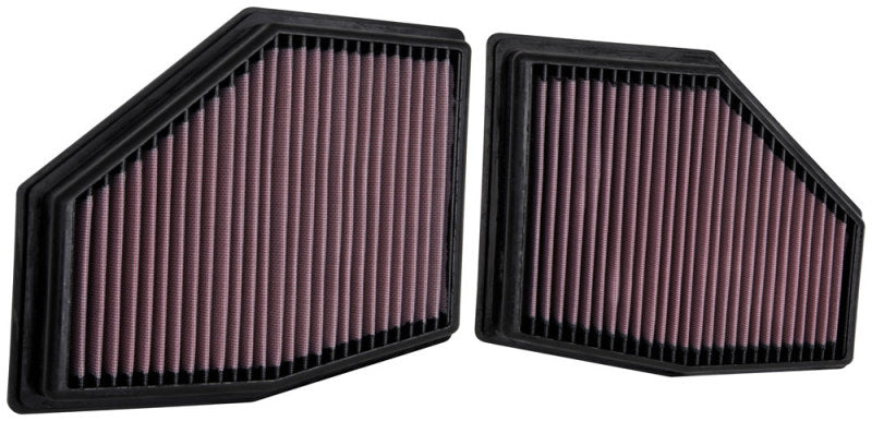 K&amp;N 2020 BMW M550i 4.4L V8 Replacement Air Filter (2 Per Box)